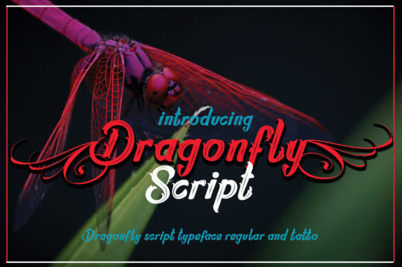 Dragonfly Script Font - Preview 1