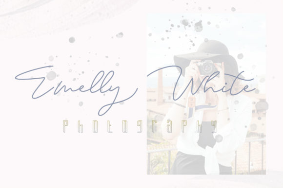 Eiffel in Love Duo Font PNG with transparent background - Preview 3
