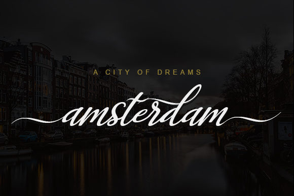 Elliza Script Font - Preview 5