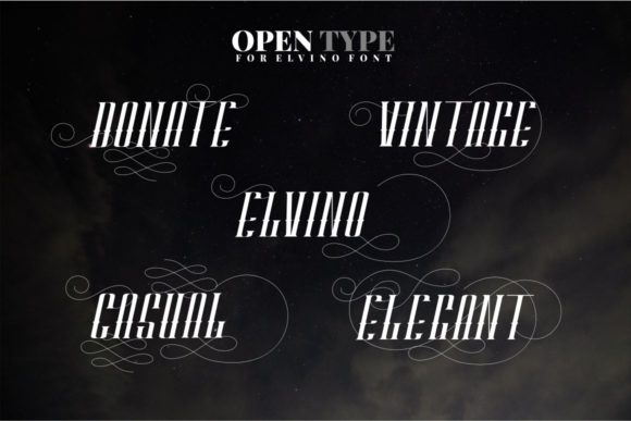Elvino Font - Preview 5