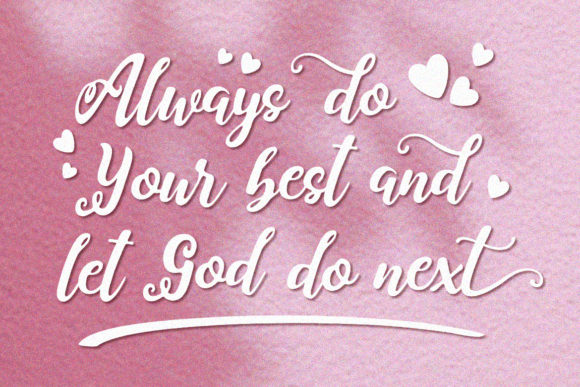 Emily Diana Font PNG with transparent background - Preview 1