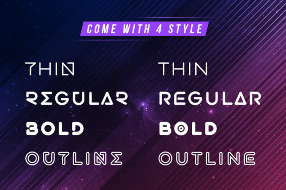 Exarros Font - Preview 1