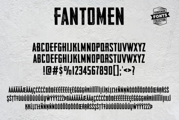 Fantomen Font - Preview 3