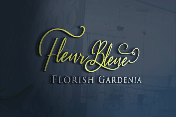 Fleur Bleue Font - Preview 5