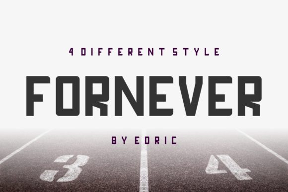 Fornever Font - Preview 1
