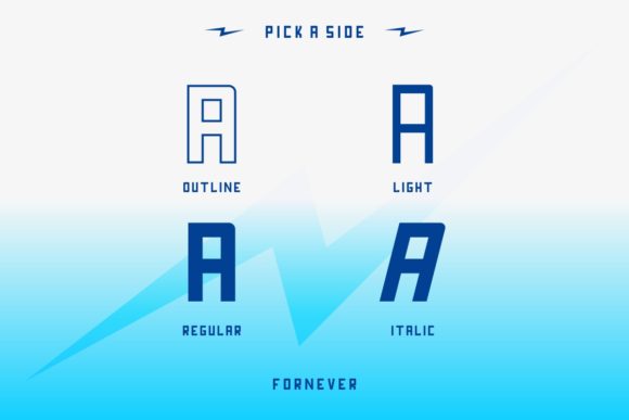 Fornever Font - Preview 3