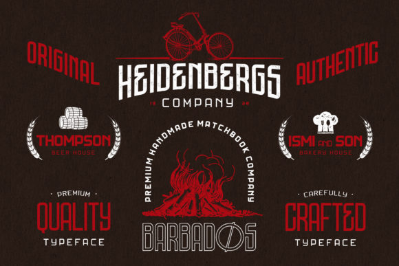 Gibsons Family Font - Preview 2