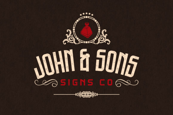 Gibsons Family Font - Preview 3