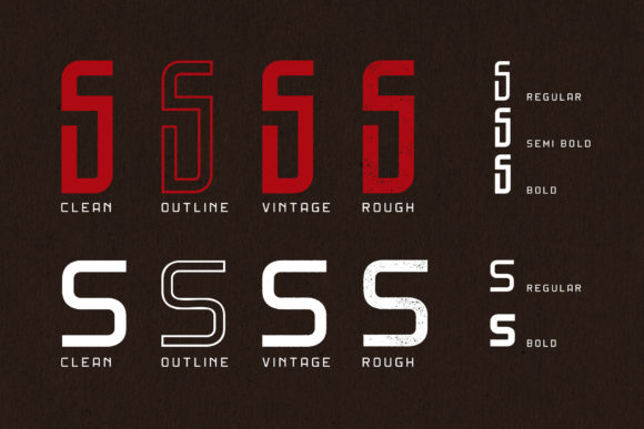 Gibsons Family Font - Preview 4