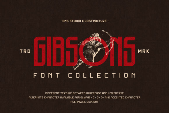 Gibsons Family Font - Preview 6