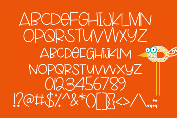 Gooneybird Font - Preview 1
