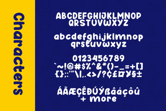 Happy School Font - Preview 6