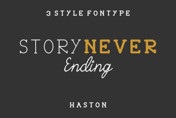 Haston Duo Font - Preview 2
