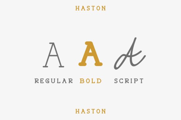 Haston Duo Font - Preview 3