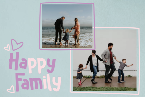 Hello Freeday Font PNG with transparent background - Preview 4