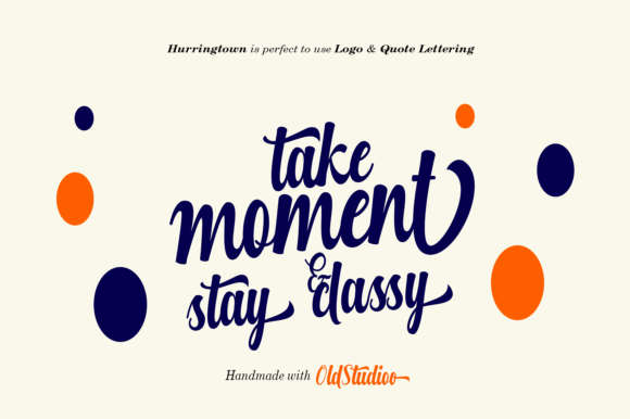 Hurringtown Script Font PNG with transparent background - Preview 3