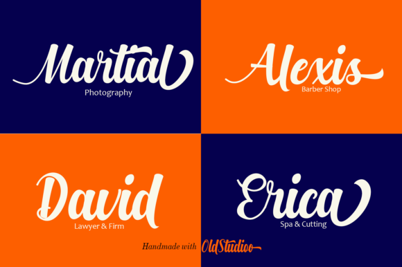 Hurringtown Script Font PNG with transparent background - Preview 6