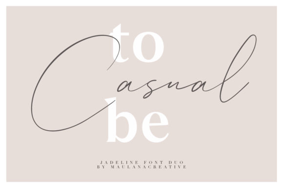Jadeline Script Font - Preview 1