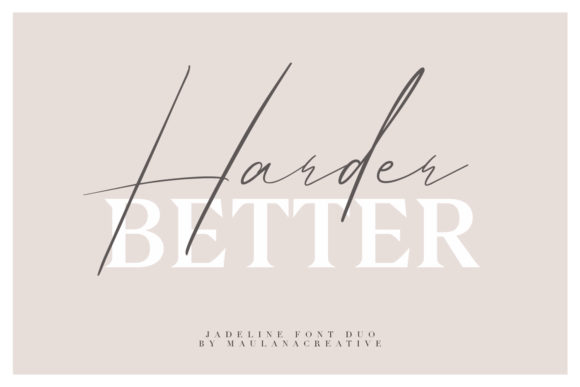 Jadeline Script Font - Preview 3