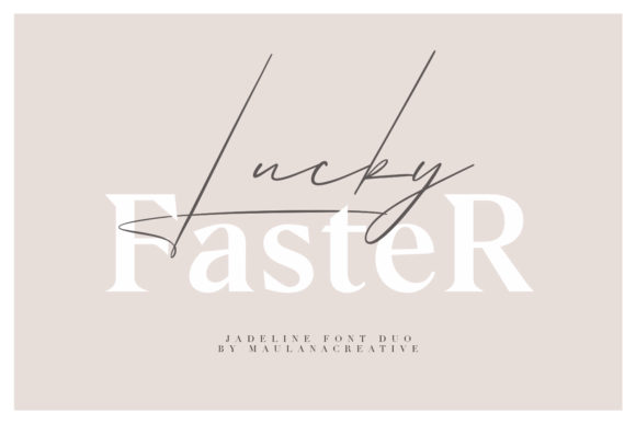 Jadeline Script Font - Preview 4