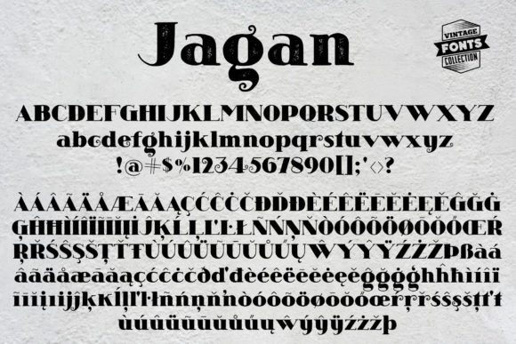 Jagan Font - Preview 4