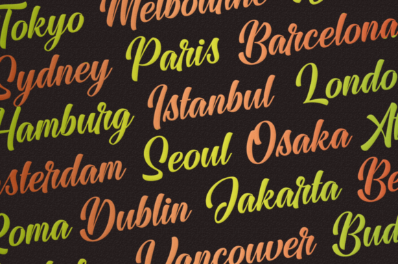 Jodie Garland Script Font - Preview 5