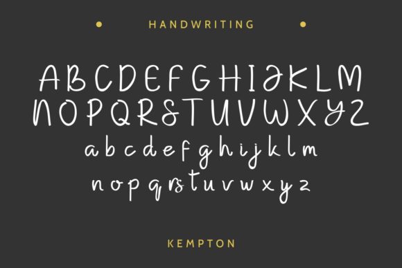 Kempton Duo Font font preview - 6
