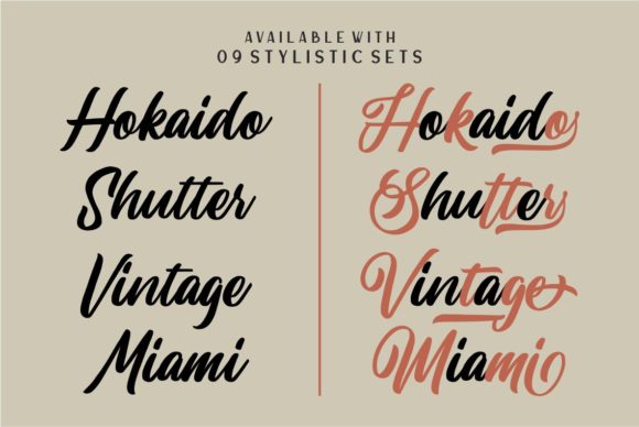 Lastwinter Font PNG with transparent background - Preview 3