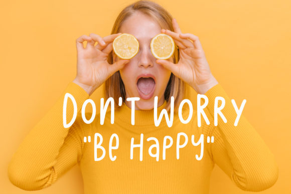 Lemon Juicy Font PNG with transparent background - Preview 3