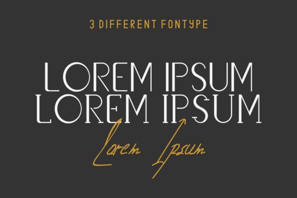 Livingston Font PNG with transparent background - Preview 2
