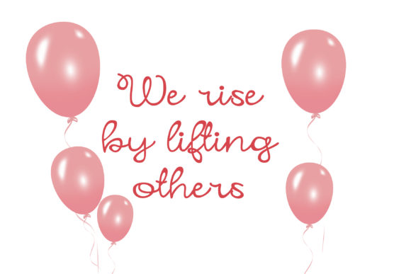 Luftballoons Font PNG with transparent background - Preview 3