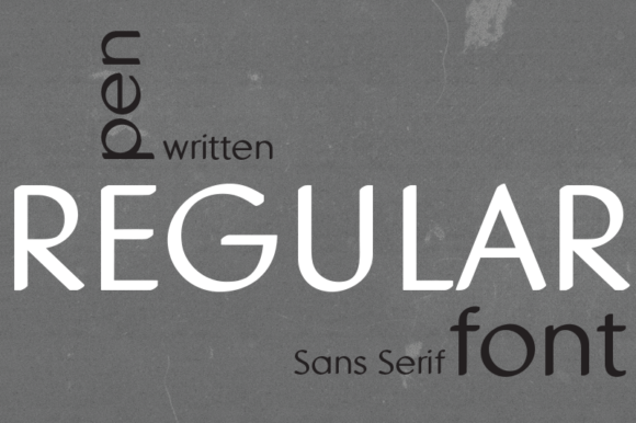 MDpen Font PNG with transparent background - Preview 1