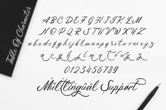 Maryatha Font PNG with transparent background - Preview 1