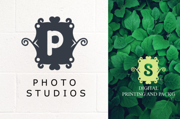 Monogram Carnaval Font PNG with transparent background - Preview 4