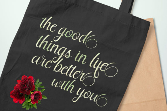 Nayla Font PNG with transparent background - Preview 1