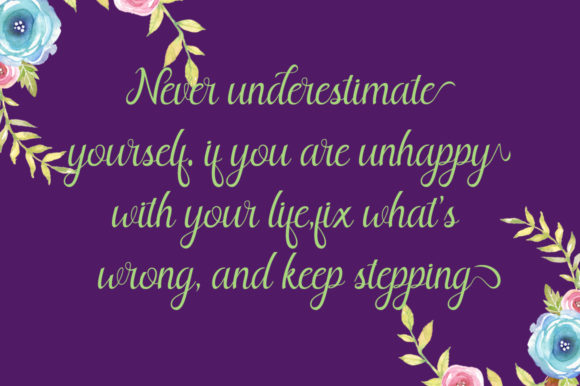 Nayla Font PNG with transparent background - Preview 5
