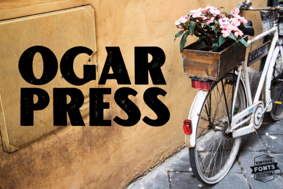Ogar Font font preview - 1