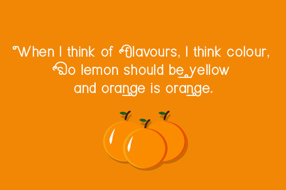Orangejus Font PNG with transparent background - Preview 1