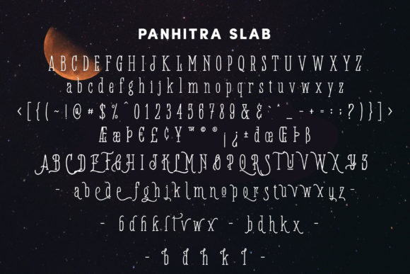 Panhitra Family Font PNG with transparent background - Preview 6