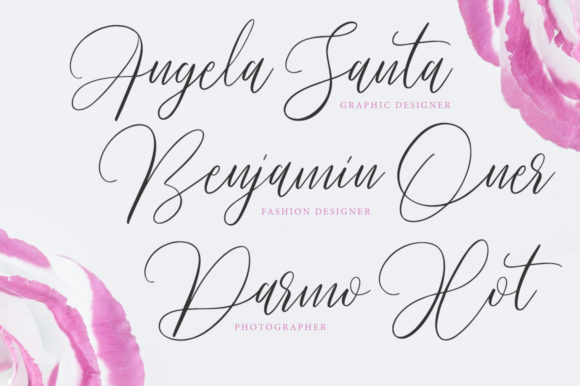 Pradita Font PNG with transparent background - Preview 1