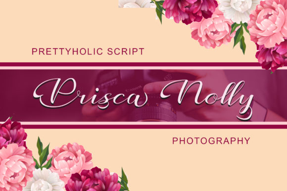 Prettyholic Font PNG with transparent background - Preview 2