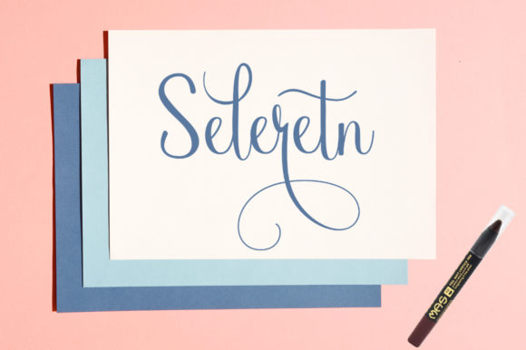Qorlyna Font PNG with transparent background - Preview 4