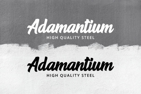 Radiant Script Font PNG with transparent background - Preview 3