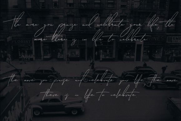 Relative Font PNG with transparent background - Preview 5