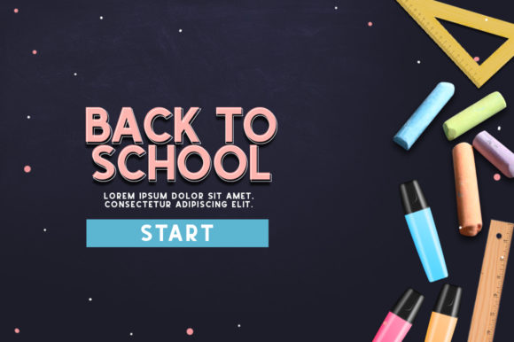 School Times Font PNG with transparent background - Preview 3