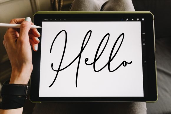 Shamissa Font PNG with transparent background - Preview 2