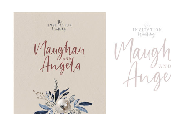 Sharon Baker Font PNG with transparent background - Preview 2