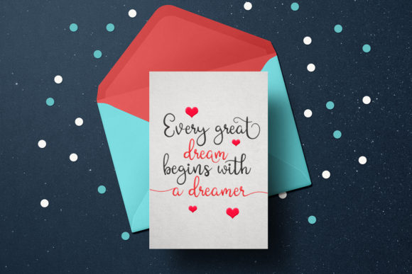 Shining Glory Font PNG with transparent background - Preview 1