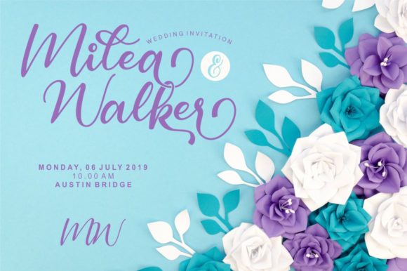 Magelove Font PNG with transparent background - Preview 3