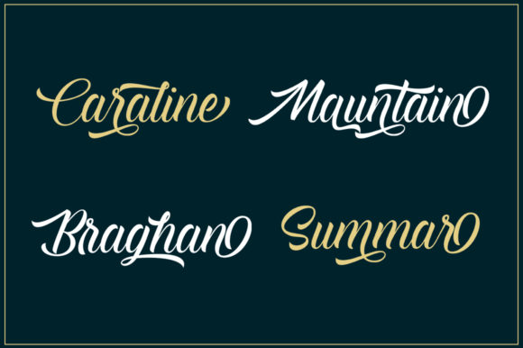 Braghan Font - Preview 3